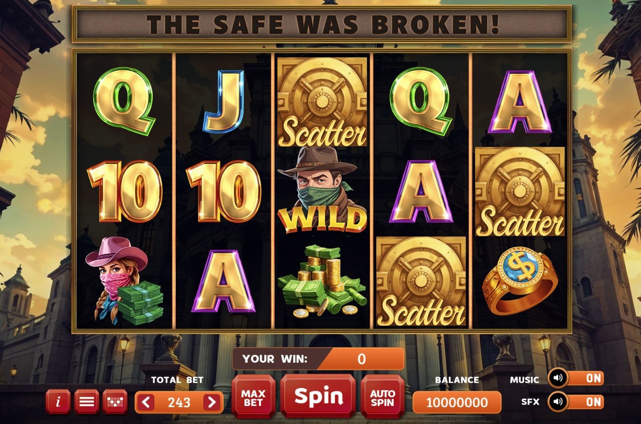 Games @AlyBet The Safe is Broken - AlyBet.com