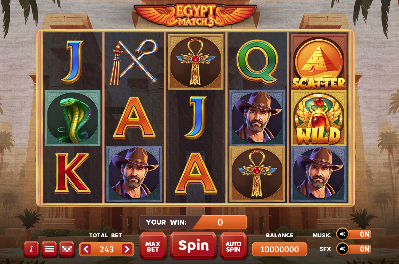 Games @AlyBet Egypt Match 3 - AlyBet.com