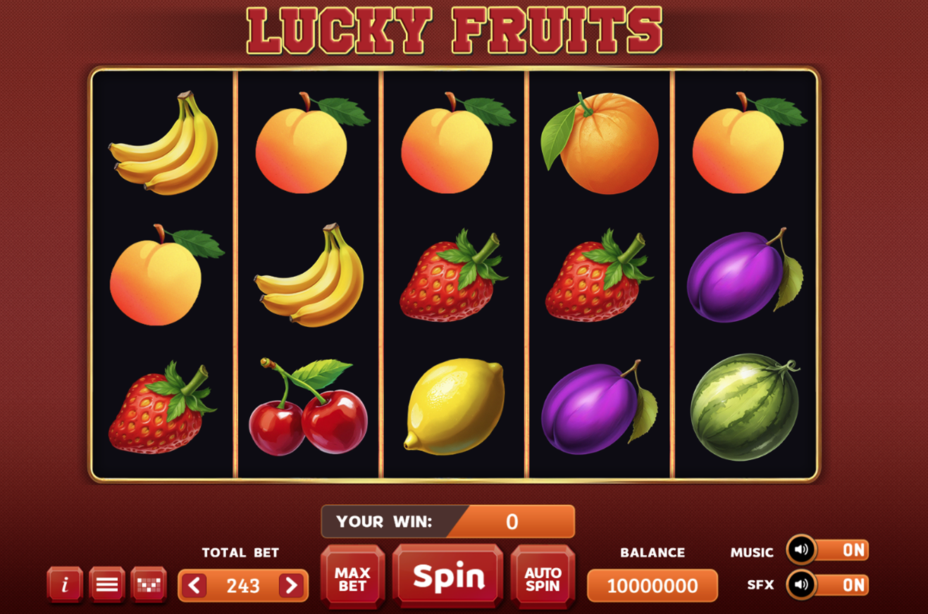 Games @AlyBet Lucky Fruits - AlyBet.com