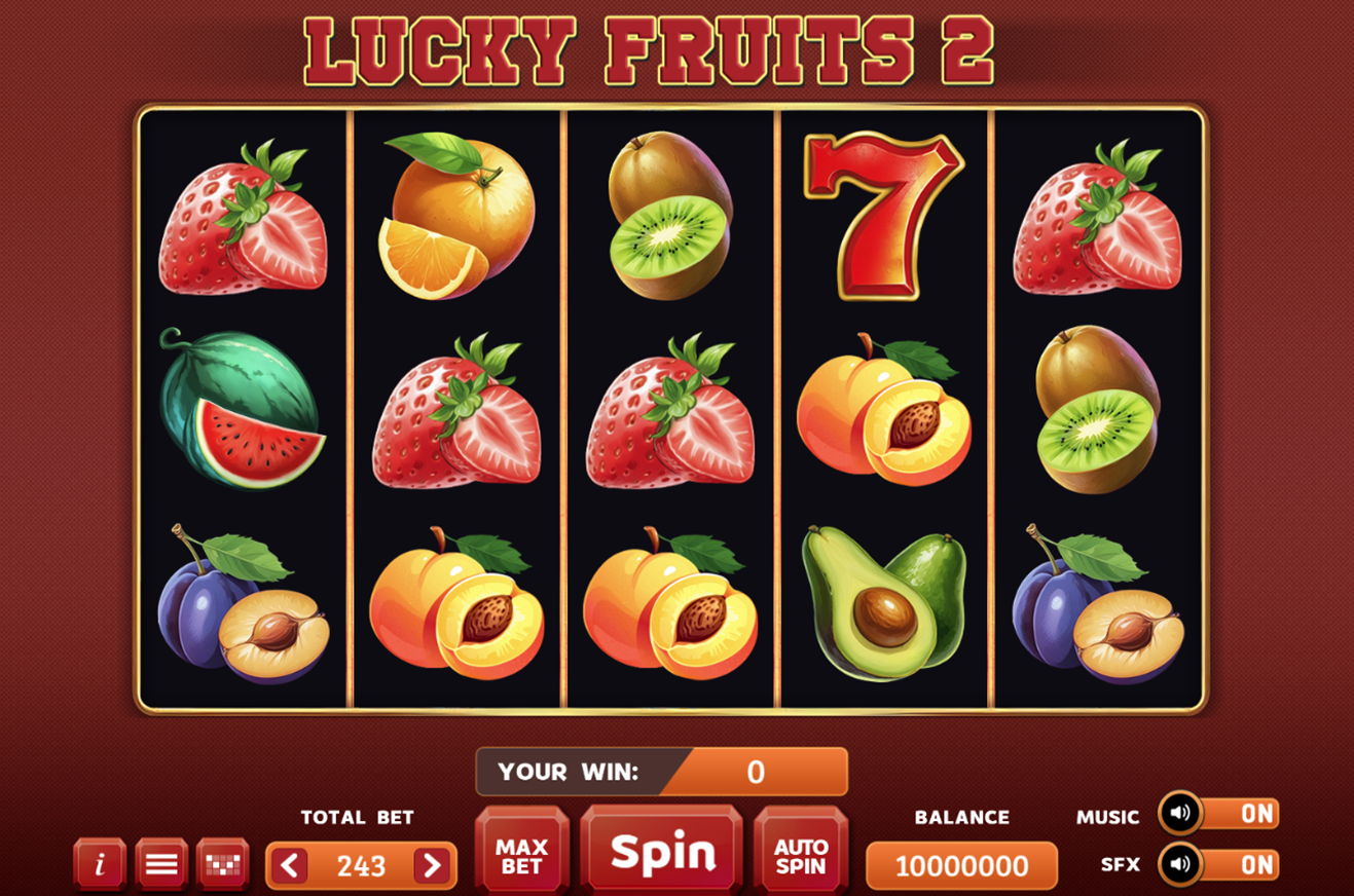 Games @AlyBet Lucky Fruits 2 - AlyBet.com