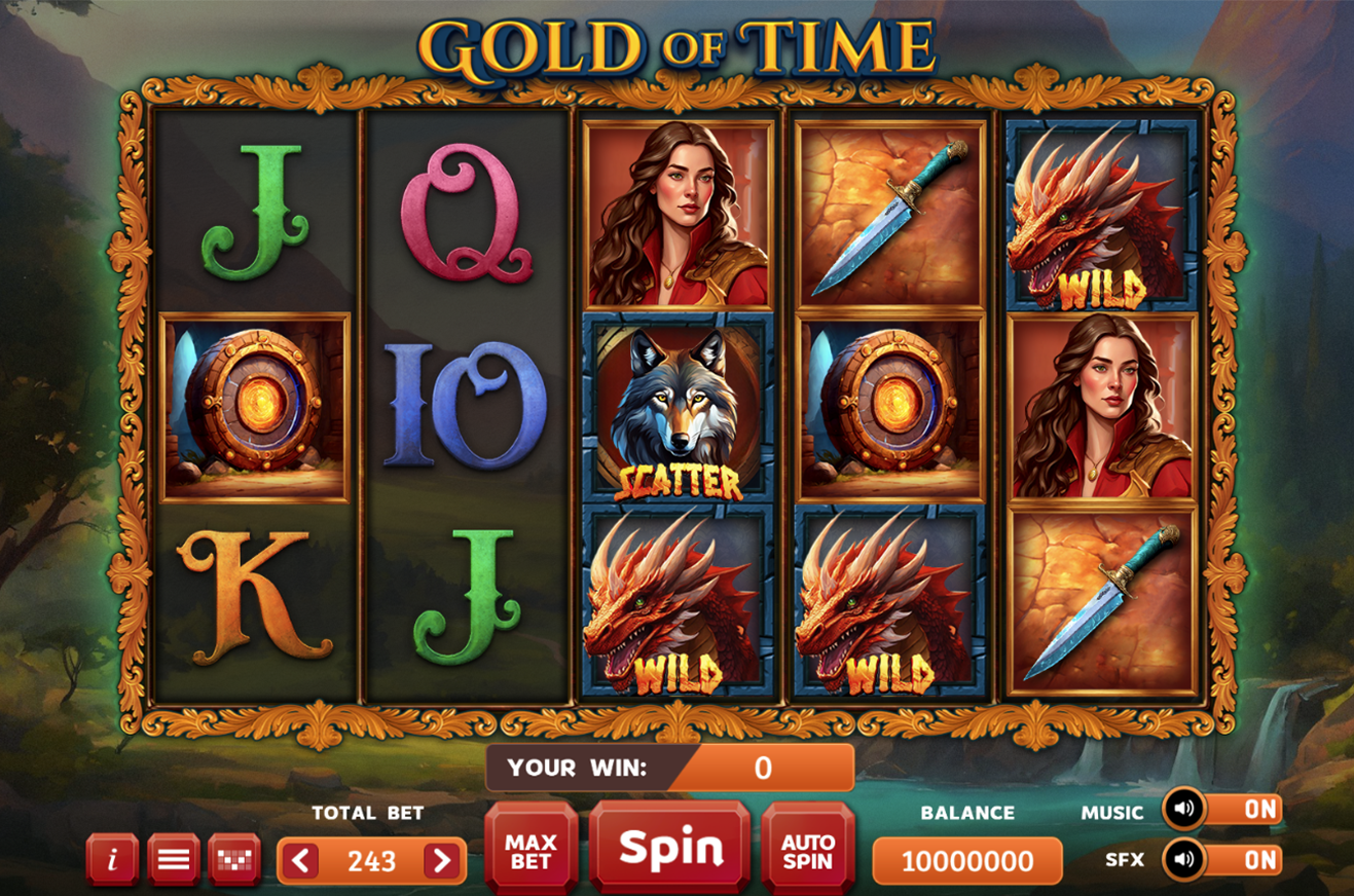 Games @AlyBet Gold of Time - AlyBet.com