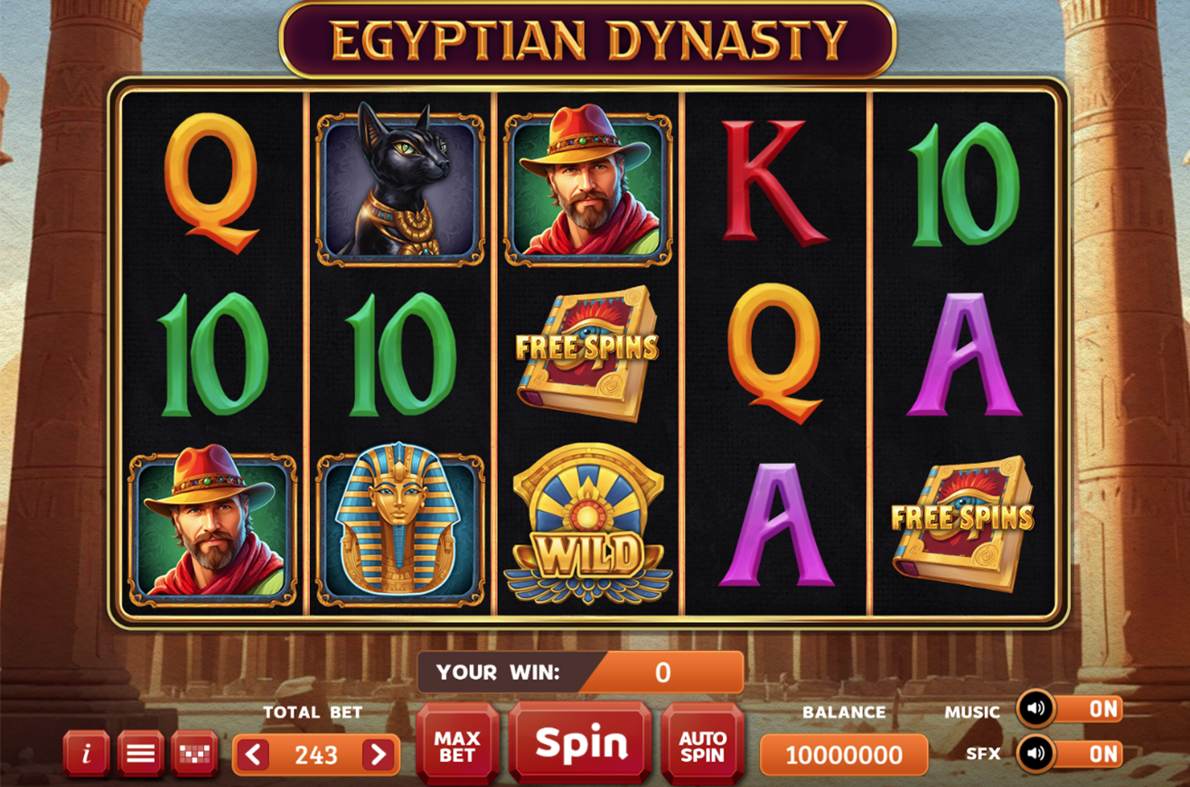 Games @AlyBet Egyptian Dinasty - AlyBet.com