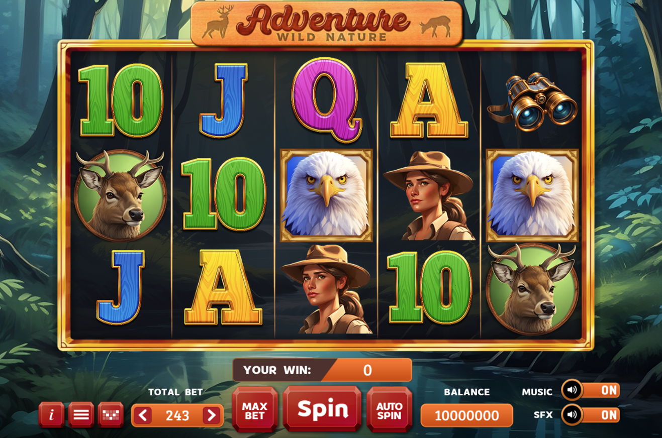 Games @AlyBet Adventure wild nature - AlyBet.com